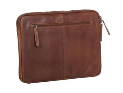Chesterfield Ray lederen laptop sleeve hoes 13 inch cognac Chesterfield Ray lederen laptop sleeve hoes 13 inch cognac