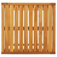 Bijzettafel C-vormig 42x40x50 cm massief acaciahout - thumbnail