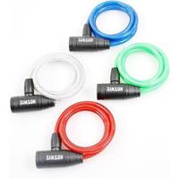 Simson spiraalkabelslot kinder 8mm x 90cm - thumbnail