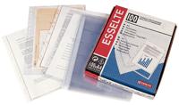 Hoezen Esselte Transparant A4 (100 Stuks) - thumbnail