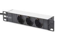 Digitus DN-10-SET-3 rack 12U Vrijstaande rek Grijs - thumbnail