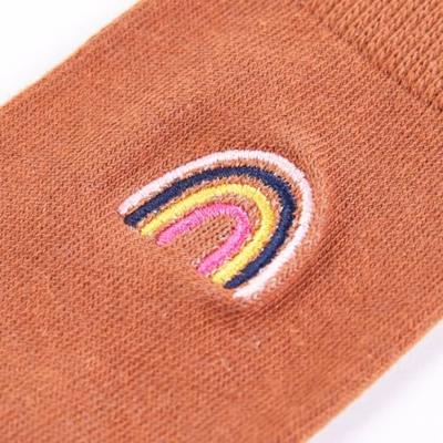 Kindersokken 5 paar regenboogontwerp EU 26-29