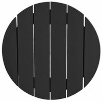 Bartafel Zwart 55 x 55 x 107 cm Polyetheen - thumbnail