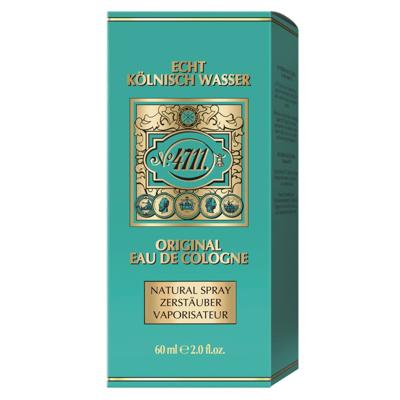 4711 4711 Eau De Cologne Natural Spray Verpakt (60ml) 4711 4711 Eau De Cologne Natural Spray Verpakt (60ml)