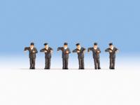 NOCH 15281 H0 Machinisten stoomlocomotief figuren Geverfd, Staand - thumbnail