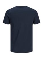 JACK & JONES ESSENTIALS T-shirt Jjecorp met logo donkerblauw - thumbnail