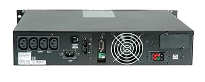 ROLINE ProSecure III 1500 RM2HE - Online UPS, 19 rack-versie, zwart