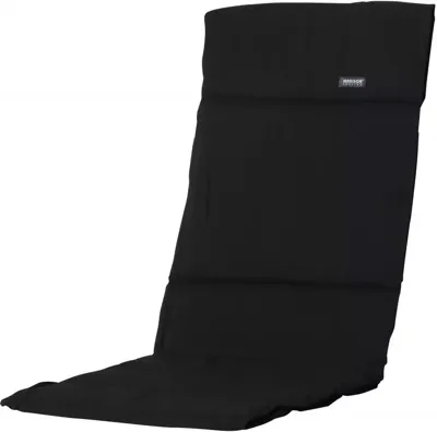 Madison tuinstoelkussen Panama black fiber de luxe