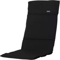 Madison tuinstoelkussen Panama black fiber de luxe - thumbnail