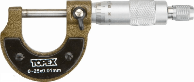 topex micrometer 0-25 mm 31c629 topex micrometer 0-25 mm 31c629