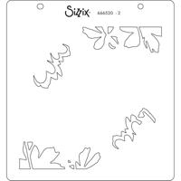 Sizzix • layered stencils botanical border 4pcs - thumbnail