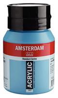 Royal Talens Amsterdam Acrylverf 500 ml - Koningsblauw 517 - thumbnail