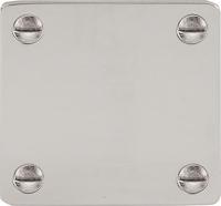 Formani TIMELESS MRVB45 blind afdekplaatje vierkant - mat nikkel - thumbnail