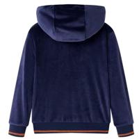 VidaXL Kinderjas met capuchon 104 marineblauw - thumbnail