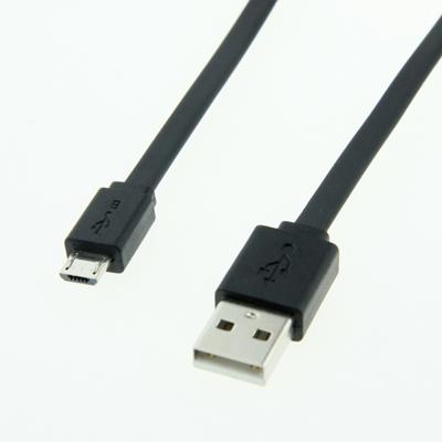 ROLINE USB 2.0 kabel, USB A M - Micro USB B M, zwart, 1 m ROLINE USB 2.0 kabel, USB A M - Micro USB B M, zwart, 1 m