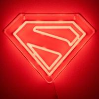 DC Comics LED Wall Lamp Light Superman Neon - thumbnail