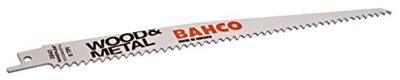 Bahco Reciprozaagblad | Sandflex® bimetaal | voor hout en metaal | 4/6 TPI | 150 mm - 5-delig - 3940-150-4/6-SC-5P