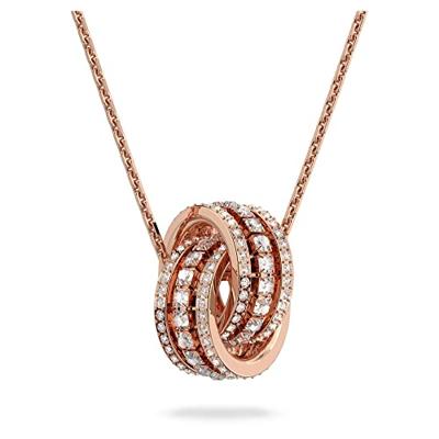 Swarovski 5419853 Ketting Further Pendant Double rosékleurig