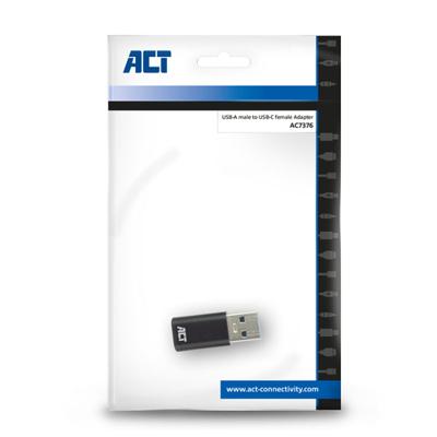ACT USB-A naar USB-C adapter M/F