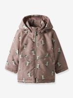 Sweater met capuchon voor meisjes NAME IT rozenhout - thumbnail