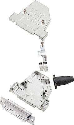 encitech DTSL37-SJSRG-S-DBS-W-K 6355-8090-14 D-sub female connectorset 45 ° Aantal polen: 37 Soldeerkelk 1 stuk(s)