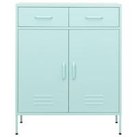 Opbergkast 80x35x101,5 cm staal mint - thumbnail