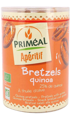 Primeal Aperitive quinoa bretzels bio 200 Gram