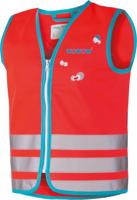 Wowow Crazy Monster Jacket fluohesje, rood S (kind) - thumbnail
