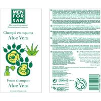 Shampoo Menforsan Schuim Aloë Vera Knaagdieren Fret 200 ml - thumbnail