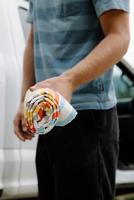 Pack Towl Handdoek Poncho - L/XL - Retro Curve - thumbnail