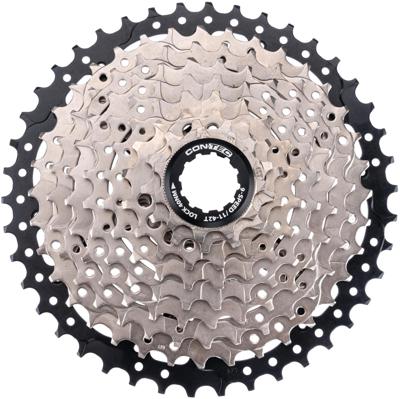 CONTEC cassette "grad" ct cas.sprocket grad 11-42t 9sp sil./black
