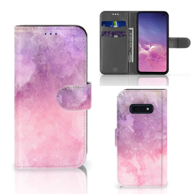Hoesje Samsung Galaxy S10e Pink Purple Paint Hoesje Samsung Galaxy S10e Pink Purple Paint