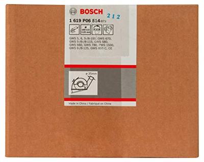 Bosch Accessoires Geleidingsslede met afzuigaansluiting voor doorslijpen 100/115/125 mm 1st - 1619P06514 - thumbnail