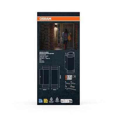 OSRAM HOMELIGHTING ENDURA Classic Beam Gap Wall UpDown GU10 4099854451980 LED-buitenlamp (wand) OSRAM HOMELIGHTING ENDURA Classic Beam Gap Wall UpDown GU10 4099854451980 LED-buitenlamp (wand)