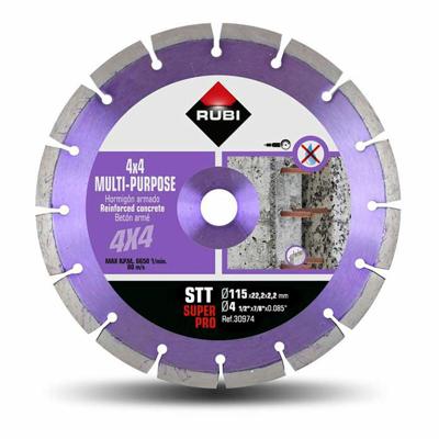 Rubi STT 115 mm Super Pro Diamantzaagblad - 30974