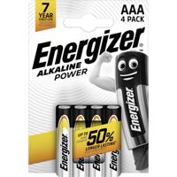 Energizer Power LR03 AAA batterij (potlood) Alkaline 1.5 V 10 stuk(s) - thumbnail