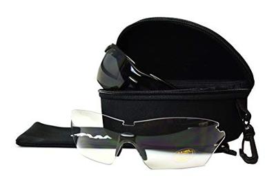 VWP bril black-smoke full view sport + clear lens