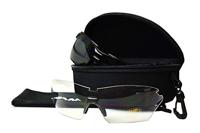 VWP bril black-smoke full view sport + clear lens - thumbnail