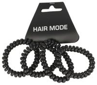 Hair Mode Haarelastiek Kabel Groot Zwart - thumbnail