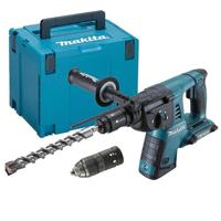 Makita DHR264ZJ 2x18v Combihamer | zonder accu&apos;s en lader DHR264ZJ - thumbnail