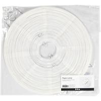 Creativ Company Rijstpapier lamp wit druppel, 27cm - thumbnail