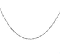 TFT Zilveren Ketting Vossestaart 1,0 mm x 45 cm - thumbnail