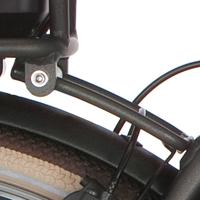 Cortina achterdrager bracket 110mm bafang black gold matt - thumbnail