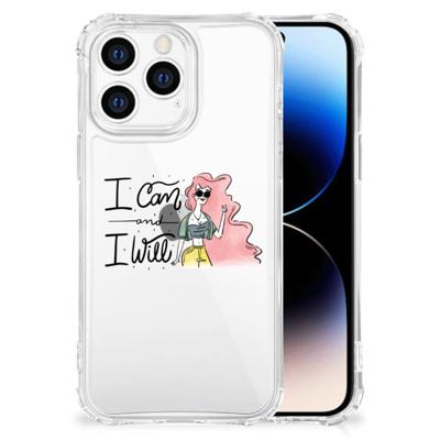 iPhone 14 Pro Stevig | Bumper Hoesje | i Can
