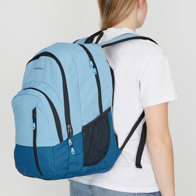 New Rebels Otis - Milcreek Rugtas 25L - Duotone - duurzaam waterafstotend polyester - 15.6" laptop - Zachtblauw New Rebels Otis - Milcreek Rugtas 25L - Duotone - duurzaam waterafstotend polyester - 15.6" laptop - Zachtblauw