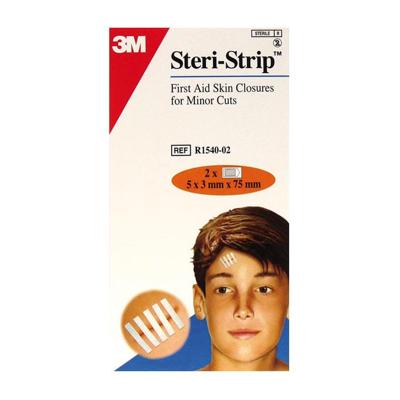 3M Steristrips 3mm x 75mm 2x5 strips 2 Stuks