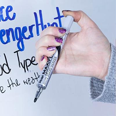 Whiteboardmarker pentel mwl5s 1mm zwart | 12 stuks Whiteboardmarker pentel mwl5s 1mm zwart | 12 stuks