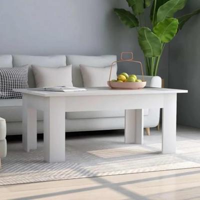 VidaXL Salontafel 100x60x42 cm bewerkt hout wit