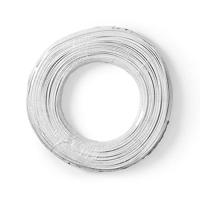 Nedis cagw0500wt1000 speaker-kabel 2x 0,50 mm2 100 m folieverpakking wit - thumbnail