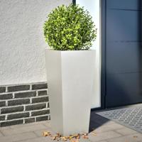 VidaXL Plantenbakken 2 st 35x35x75 cm roestvrij staal - thumbnail